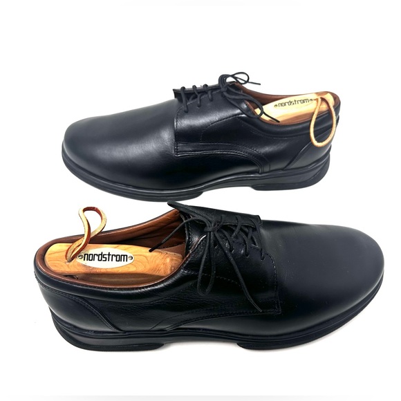 Allen Edmonds Men Commuter Black Leather Lace Dress Shoe Size 12B NWOT - Picture 3 of 16